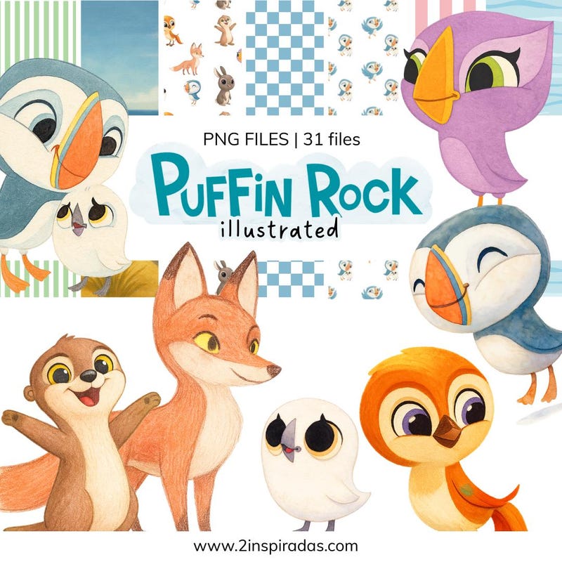 Puffin Craft Pictures - Etsy UK