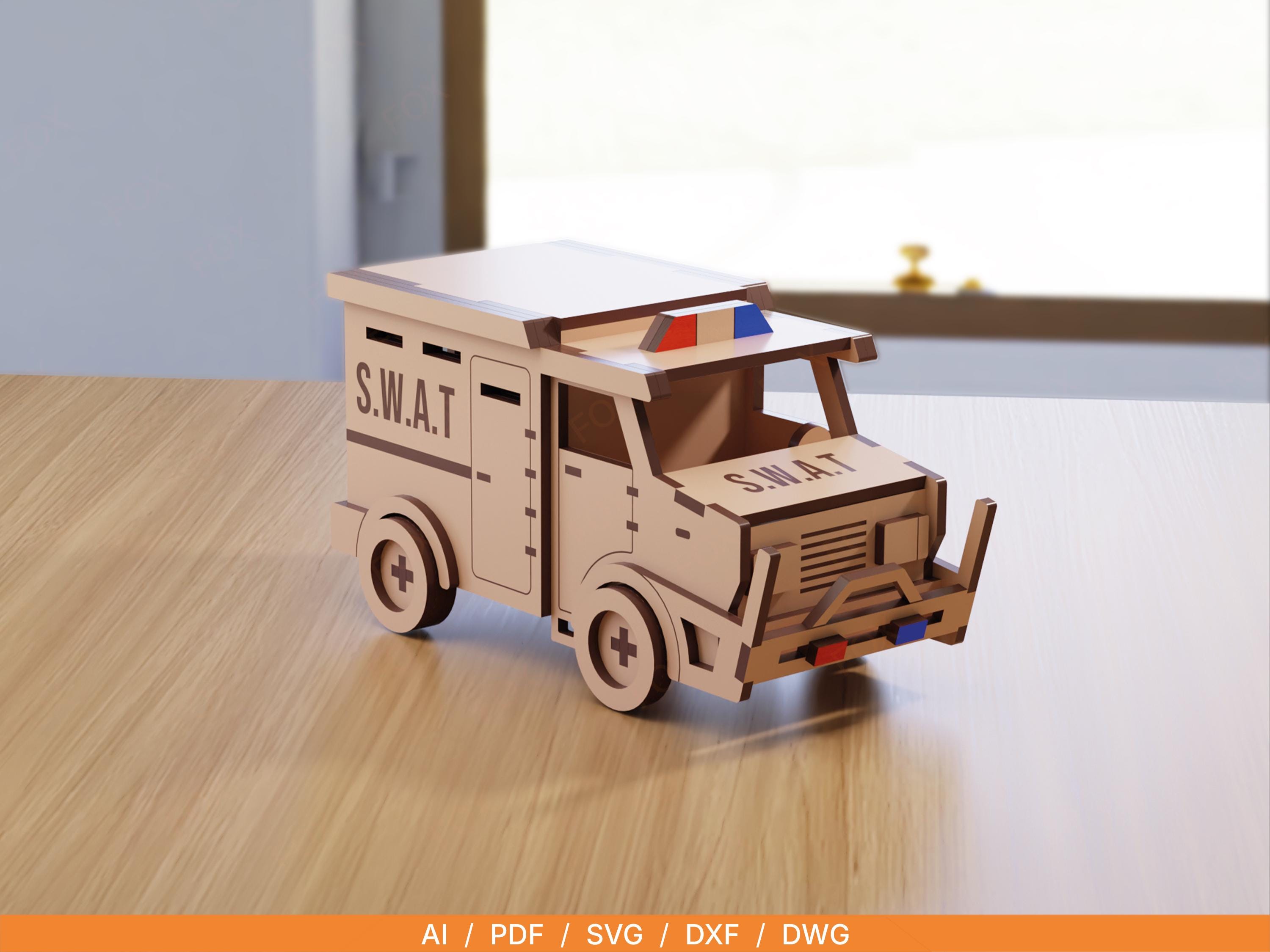 Toy swat truck - Etsy 日本