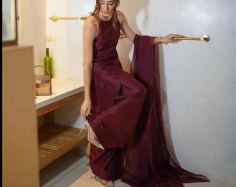 Farshi Shalwar Suit Designer Shalwar Kameez Pakistani Dress Latest Punjabi Patiala Partywear Nikkah Dress Ethnic Formal Outfit Salwar Suit