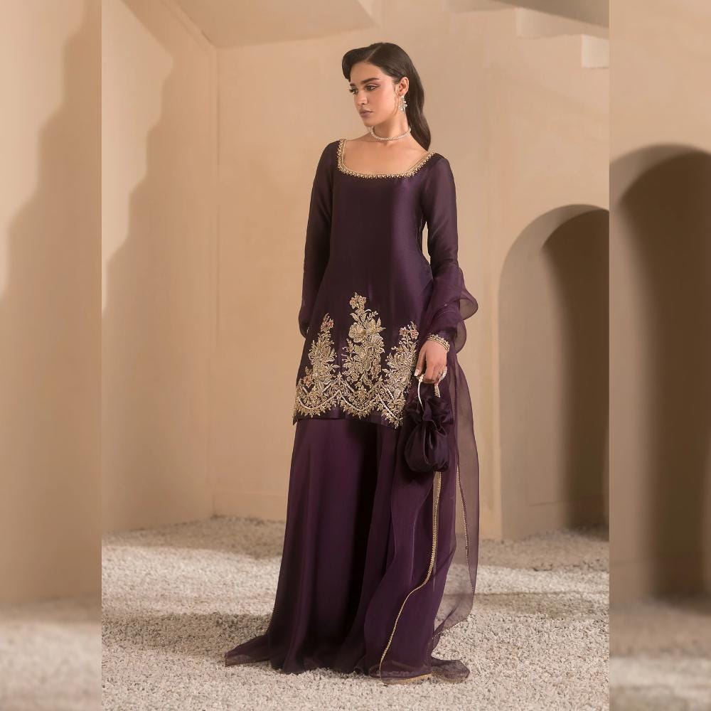 Pakistani Engagement Dress - Etsy