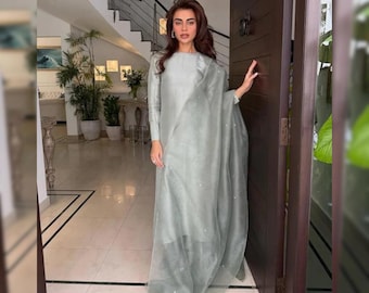 Farshi Shalwar Suit Pakistani Designer Silk Shalwar Kameez Embroidered Dress Latest Punjabi Patiala Partywear Nikkah Dress Ethnic EId Outfit