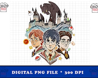 Trollkarlsstaden PNG | Digital konst inspirerad av episkt universum (digital nedladdning)