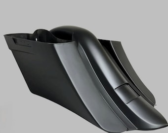 Harley Davidson bags stretched saddlebags and fender 5 "down 12" back