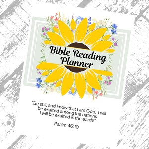 PRINTABLE Bible Reading Planner, Scripture Memory Planner, Christian Bible Reading Planner and Scripture Memory Journal, DIGITAL DOWNLOAD