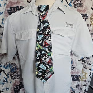 Star Wars Quilted Clip On Ties Assorted Patterns
