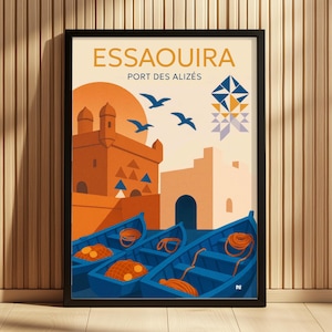 Essaouira, la città degli alisei • Marocco • Poster MAR369-1