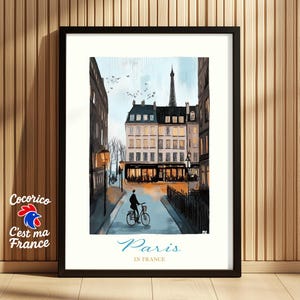 Nostalgia de París • Nuestra bella Francia • Póster PAR84-10