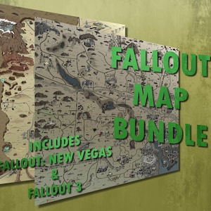 Pakiet map Fallout 3 i Fallout New Vegas