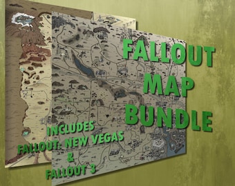 Fallout 3 & Fallout New Vegas Map Bundle