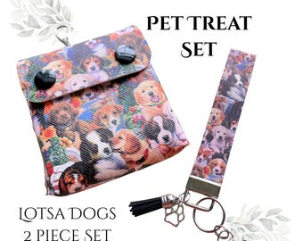 Dog/Pet Treat Holder and Wristlet *6 options