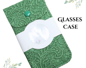 Lacy Leather Glasses Case *6 options