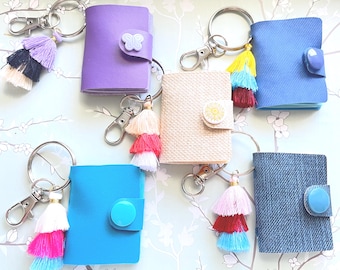 Mini Notebook Keychain / Campus - Etsy