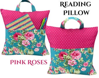 Reading Pillow with Pocket *RESTOCKED* & NEW DESIGNS 16 Options
