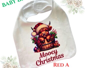 Christmas Baby Bibs *4 options