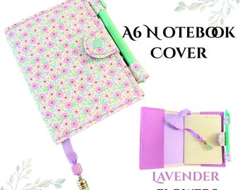 A6 Journal with Faux Leather Cover and Ribbon Bookmark *5 options