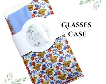 Highland Cow Glasses Case * 11 options