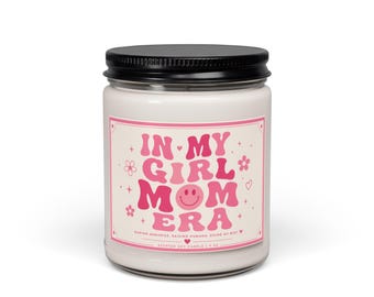 Vela de soja perfumada Girl Mom Era, 255g, Humor, Presente para o Dia das Mães