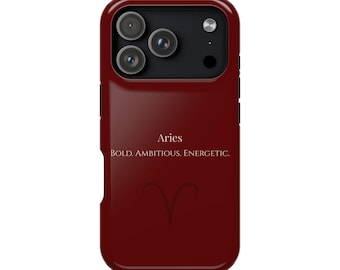 Widder Sternzeichen iPhone Hülle, Energiegeladen, Astrologie, Horoskop
