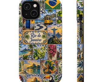 Rio de Janeiro Magnetic Impact-Resistant Cases
