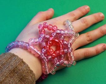 Custom Star Bead Bracelet – Handmade Jewellery – Choose Your Colours!