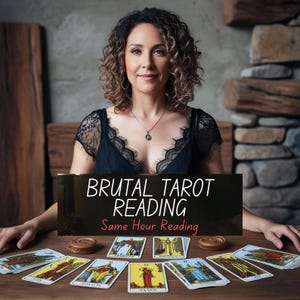 Lectura de Tarot Brutal / Tirada de 5 Cartas Honesta / Sin Edulcorantes / Percepción Psíquica en 1 Hora