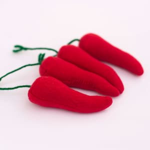 Chili Pepper Cat Toy-Filled with Organic Catnip