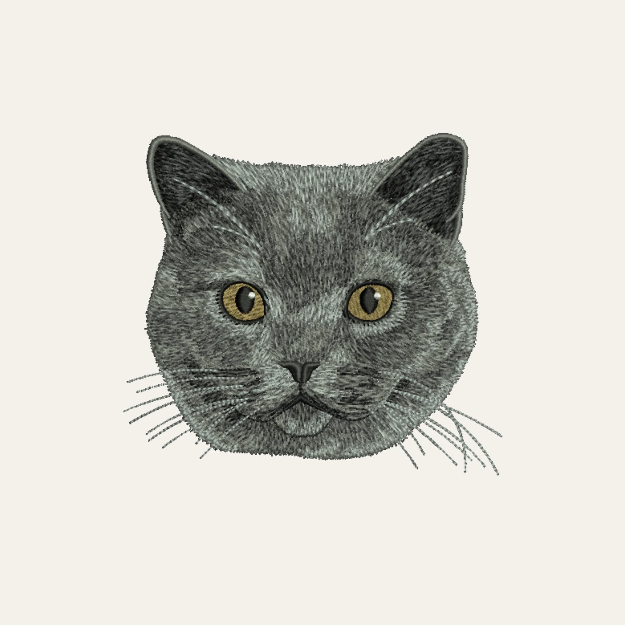 Gray black cat art - Etsy België, image size:2000x2000