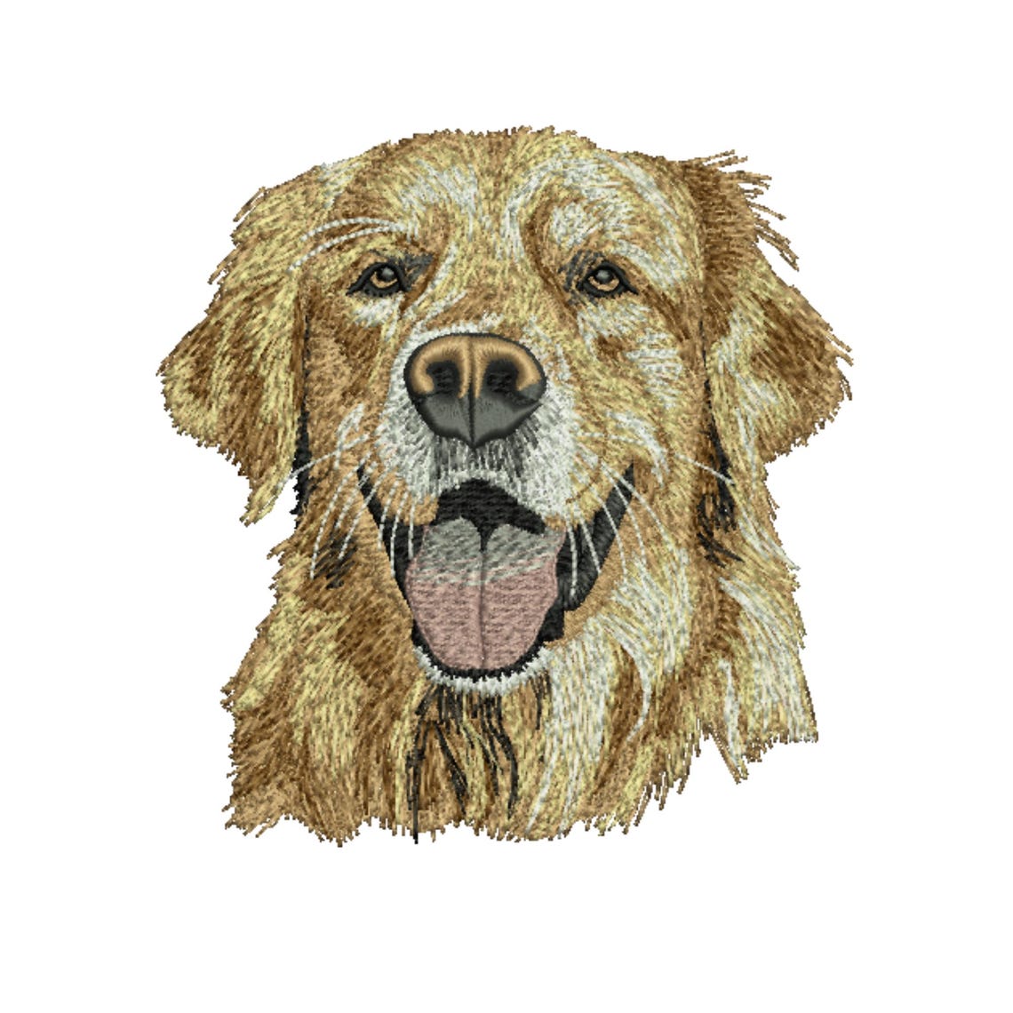Custom Realistic Pet Embroidery Design | Digitized From Photo | Any ...