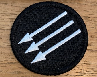 2" Embroidered Patch - Iron Front