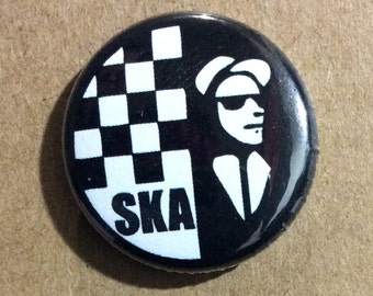 1" Button Set - SKA Set (5 Pins Total)