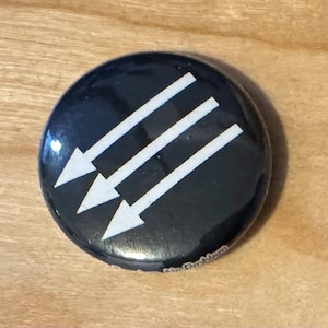 1&quot; Button - Iron Front