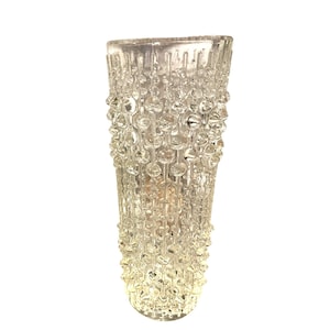 レア チェコ SKLO UNION ヴィンテージ Candle Wax Vase ガラス フラワーベース 1960's Frantisek Peceny 花瓶 置物 オブジェ 93144 レア チェコ SKLO UNION ヴィンテージ Candle Wax Vase ガラス
