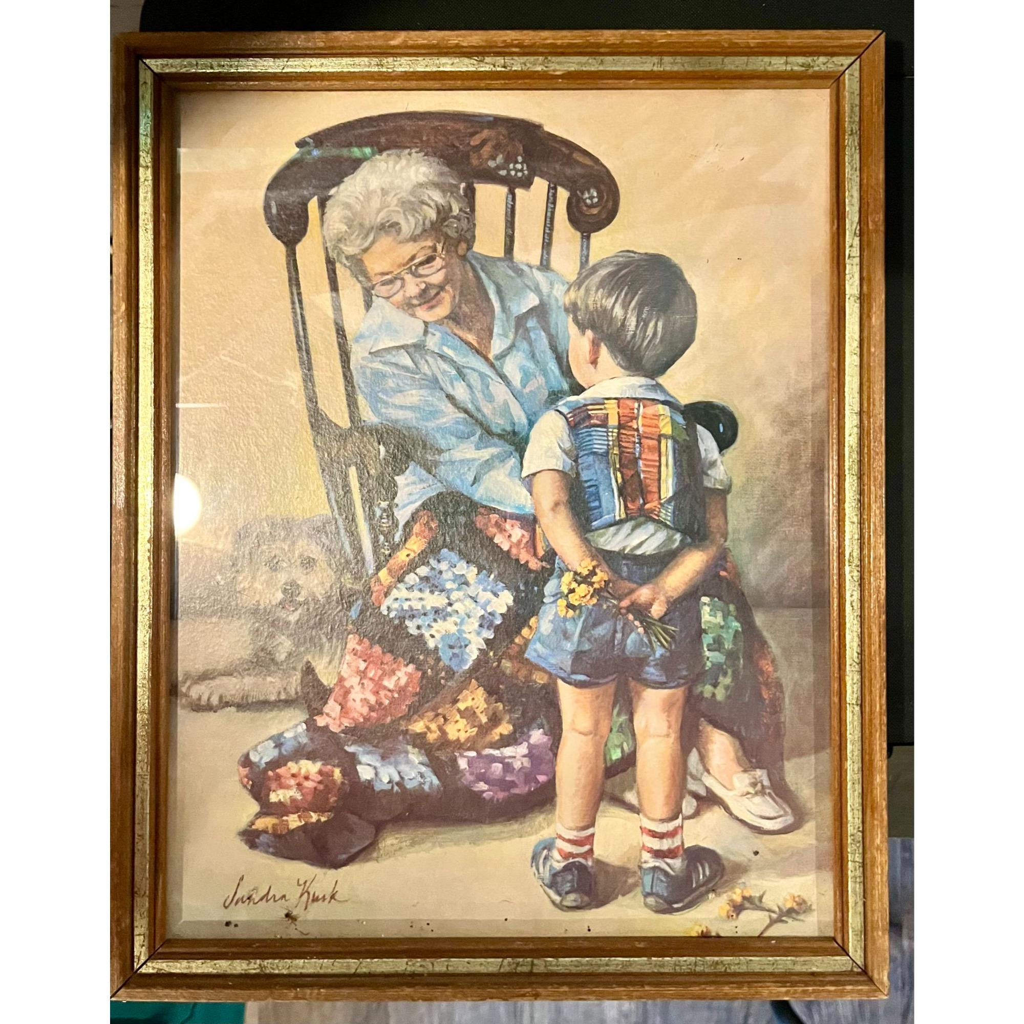 Sandra Kuck Art Framed - Etsy