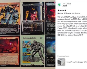 mtg card stock quality Adventure Commander Deck – Adventure Time Edition – 100 Proxy Full Art Cards (Card Only) : Toys & Games Card stock - MTG Wiki