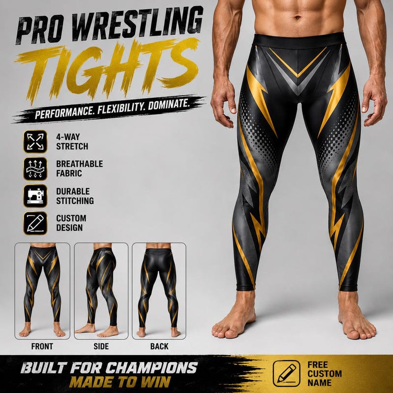 Wrestles Rash Wrestling Suit - Etsy UK
