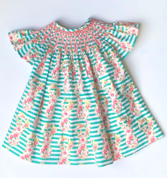 Headband Flamingo Turquoise and pink gift *Dispatch next day Baby Girl Dress