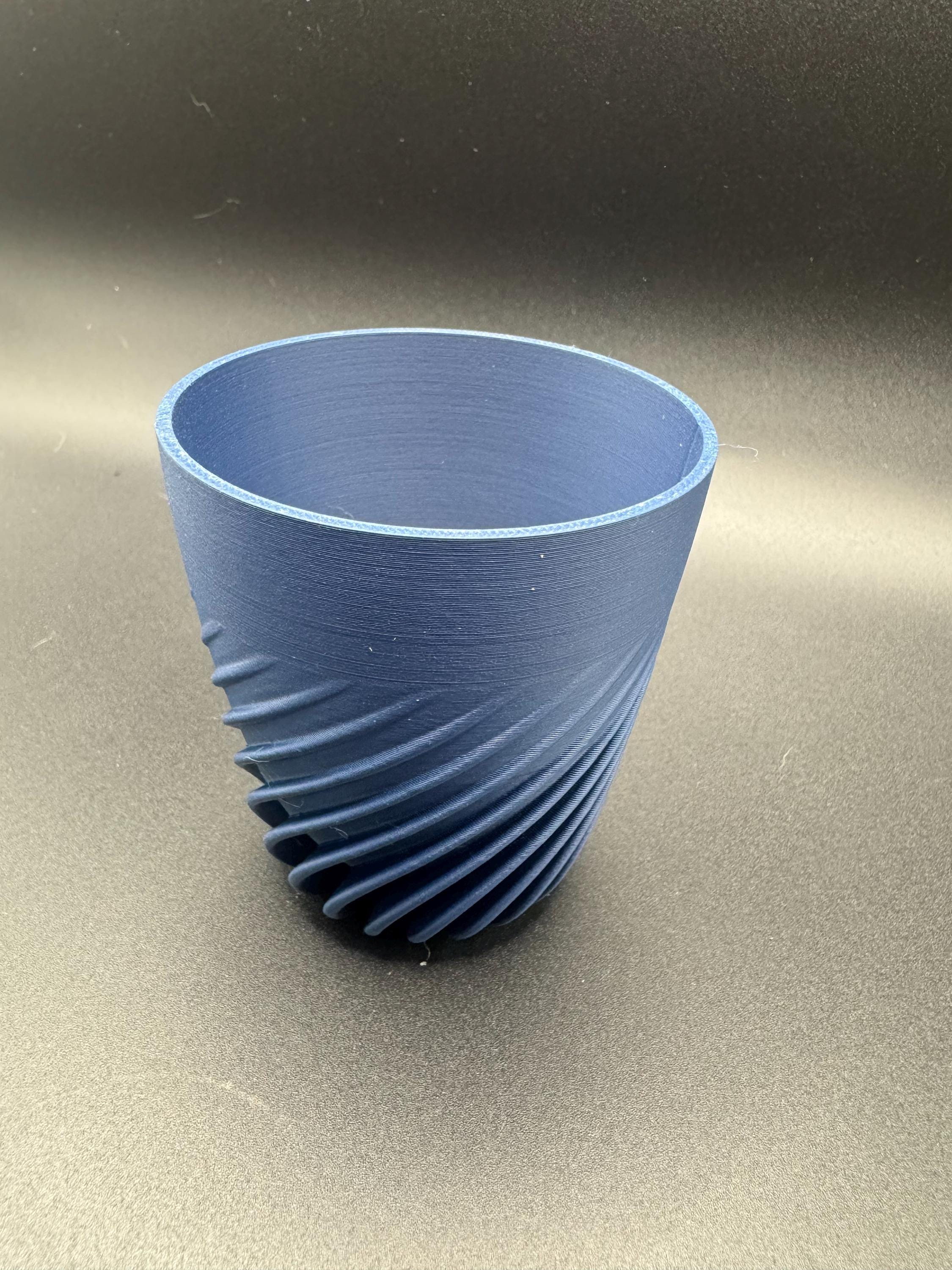 Spiraled Rib Ventra Planter - Modern Decor - Etsy