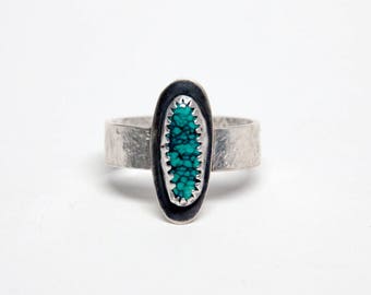 sterling silver & turquoise ring