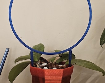 Halo Trellis | 4 Sizes, Customizable | 3D Printed Circle Shaped Trellis | Heat Resistant