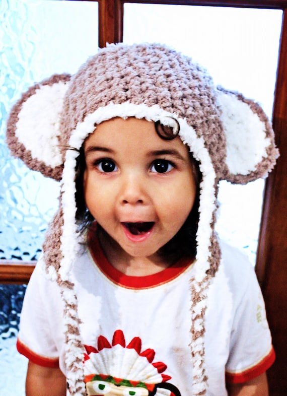 toddler monkey hat