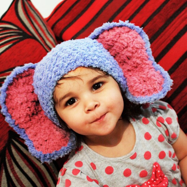 Baby Elephant Hat Etsy