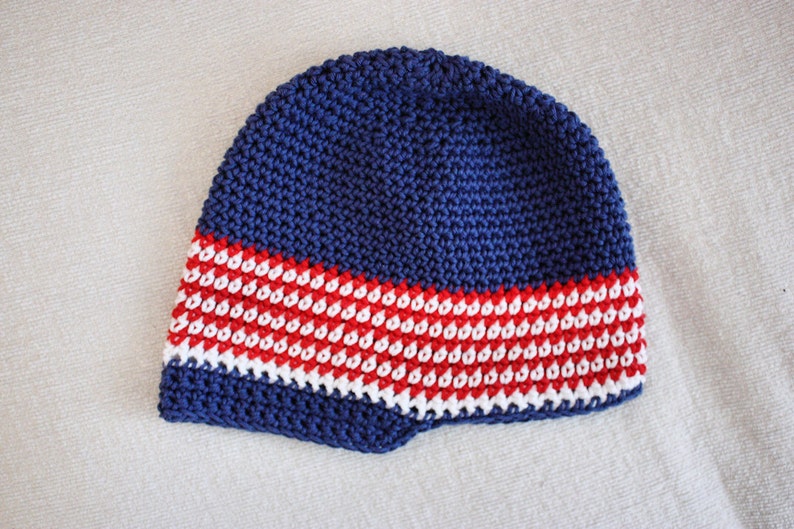 2T to 4T Pure Cotton Summer Newsboy Hat Toddler Crochet Red image 4