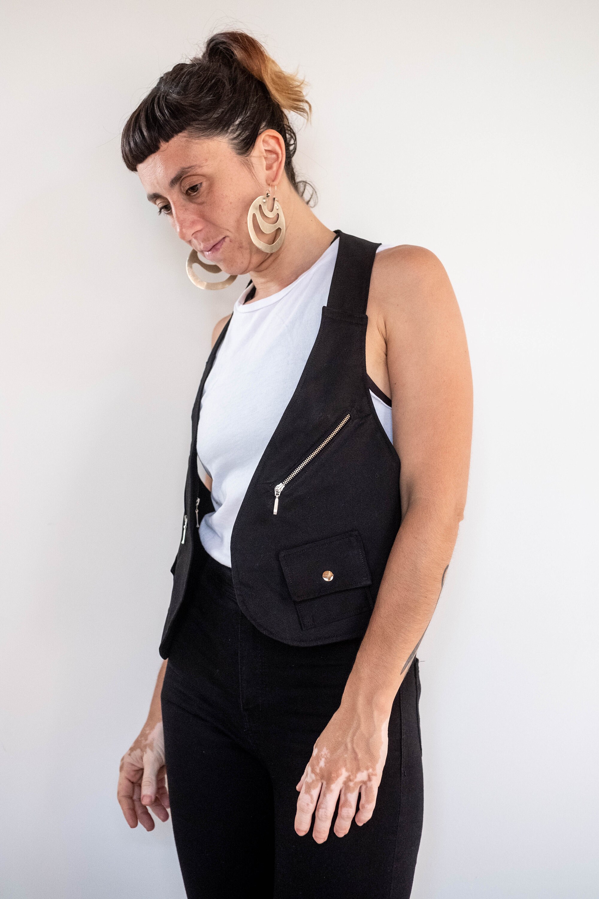 Women's Holster Vest Black / Holster Bag / Streetwear / Etsy