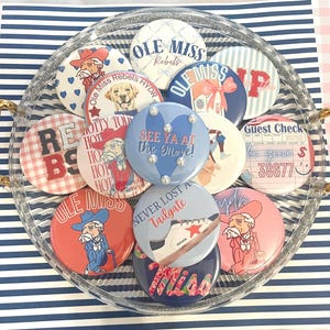 Ole Miss GameDay Button Pins