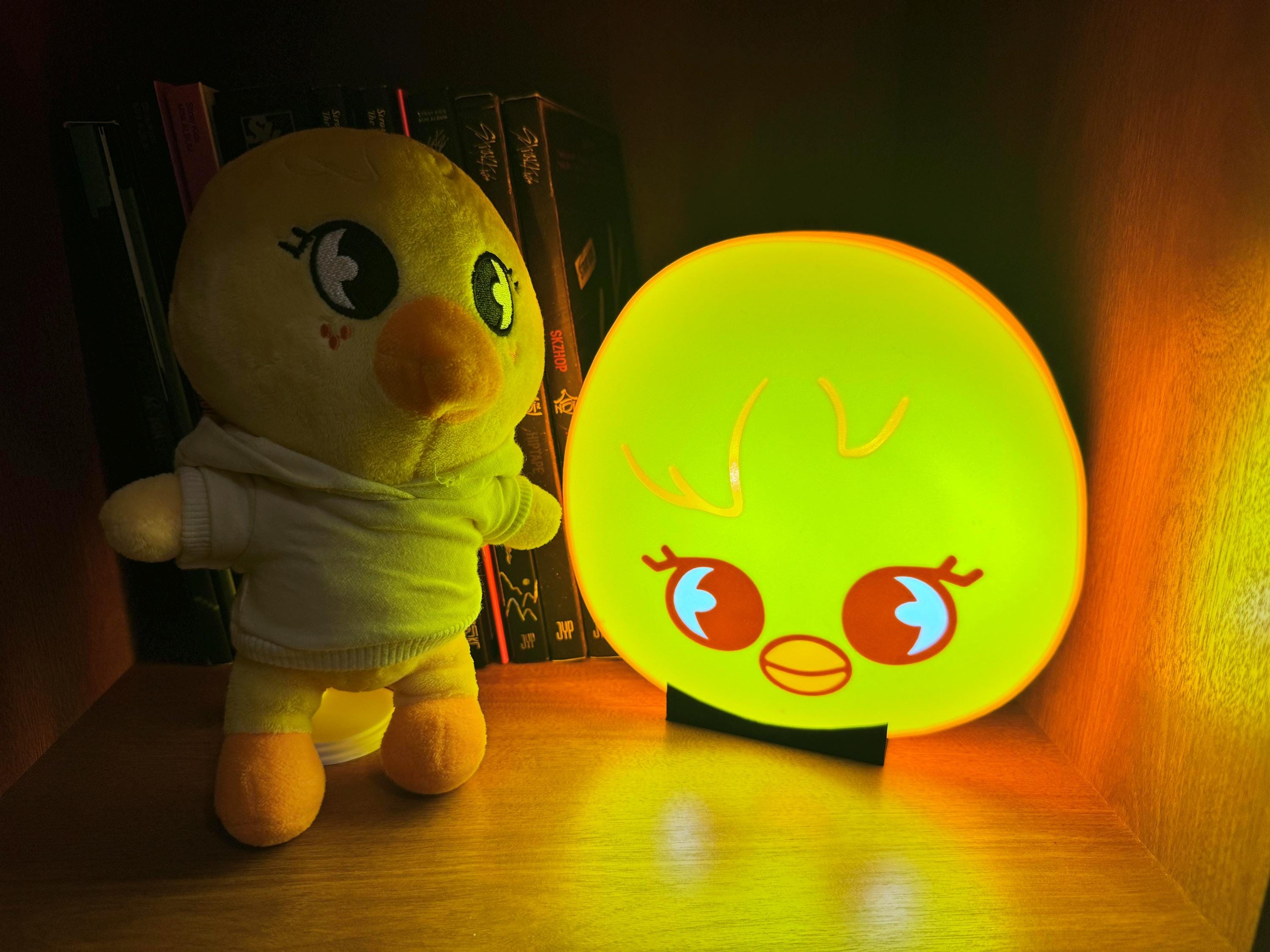 Stray Kids Felix SKZOO Bbokari Lightbox, SKZ Member Lamp, Light