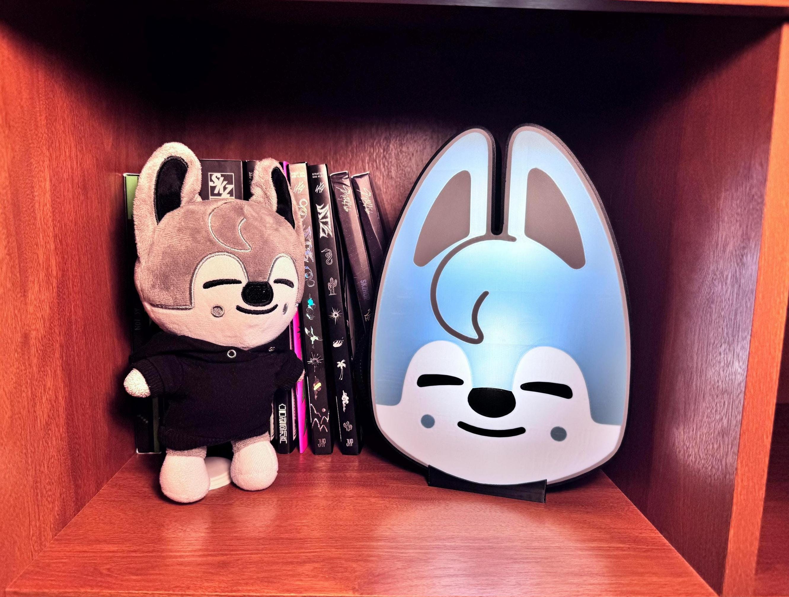Stray Kids Bang Chan SKZOO Wolf Chan Lightbox, SKZ Member Lamp