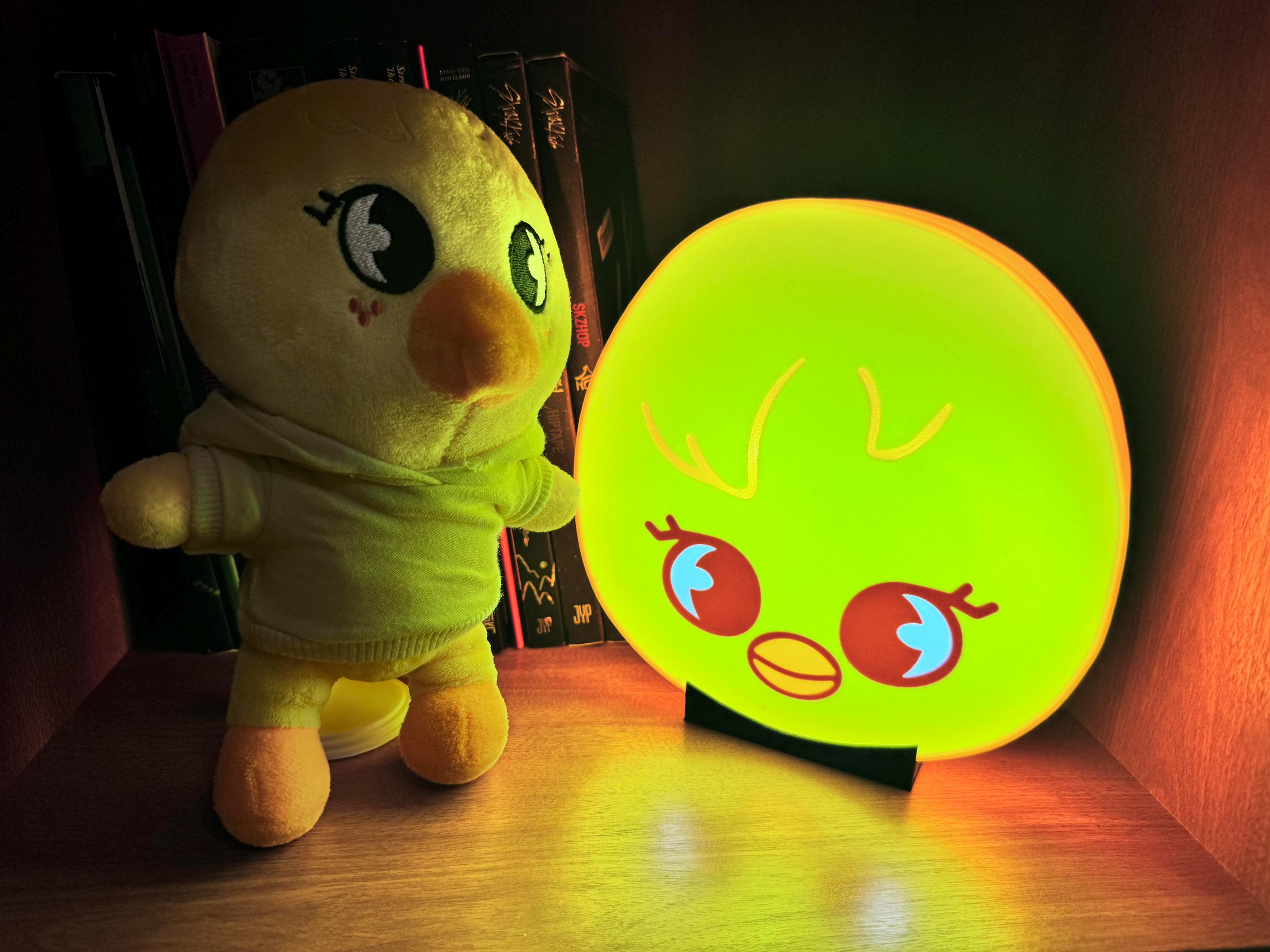 SKZOO BbokAri MOOD LAMP ポガリ　ルームライト Stray Kids Felix SKZOO Bbokari Lightbox, SKZ Member Lamp, Light