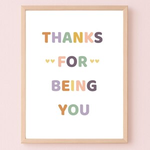 Affirmations positives pour la croissance des enfants | Décoration de classe gaie | Des affirmations positives pour les jeunes esprits | Affiche éducative de classe