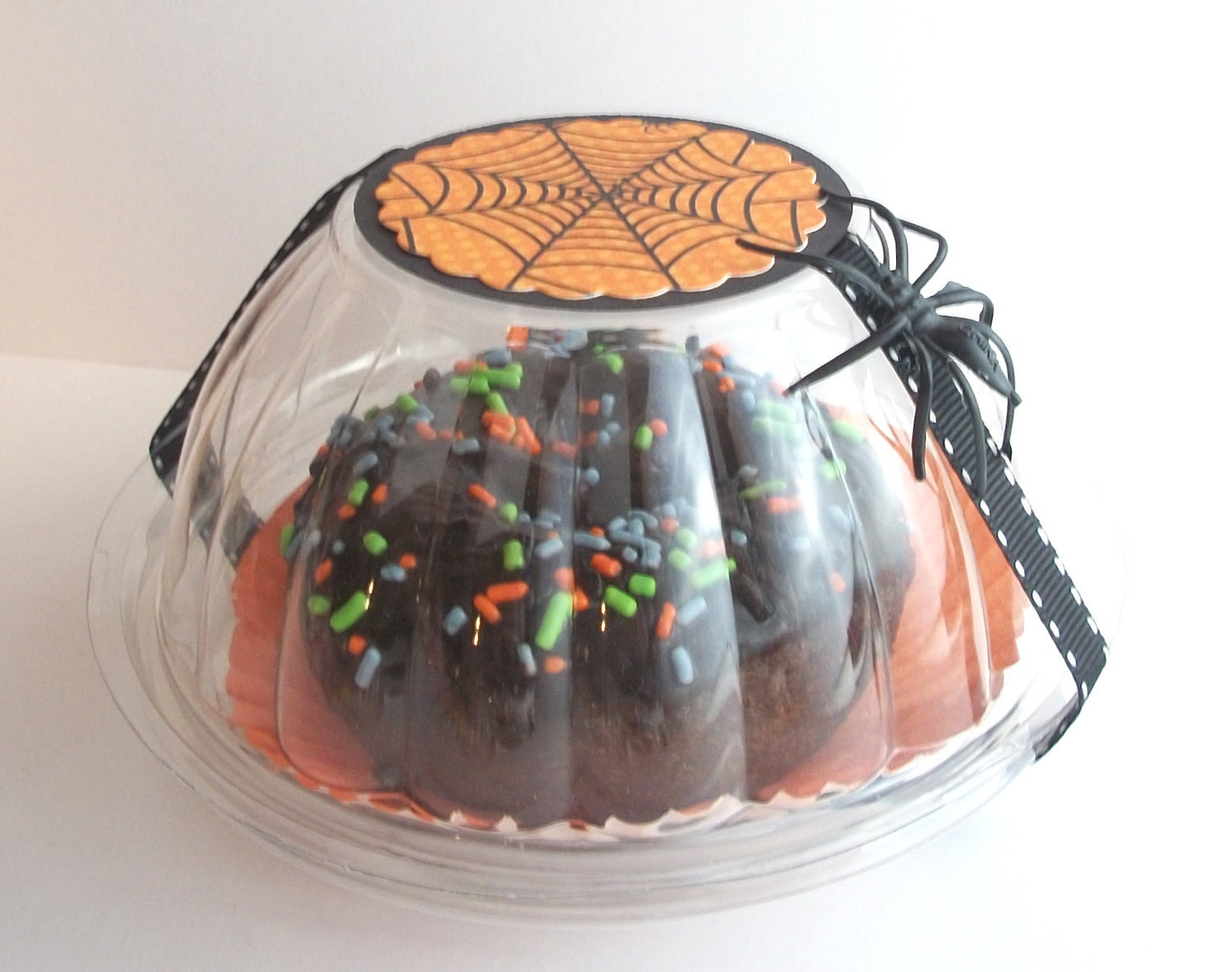 48 Clear Plastic Mini Bundt Cake Favor Boxes Set of 48 Etsy