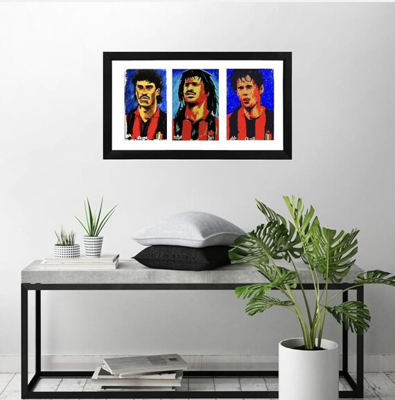 Van Basten, Rijkaard En Gullit Kopiëren Iconische Foto Rond Feestwedstrijd Ac Milan